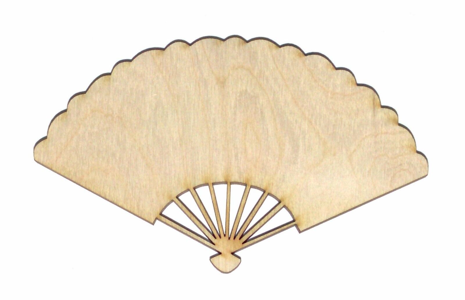 Desiree Fan Unfinished Wood Shape Cut Lindahl Out Soldering Max 78% OFF DF967 Crafts W