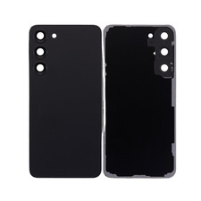 Back Cover Glass With Camera Lens Compatible For Samsung Galaxy S23 Plus5G Black
