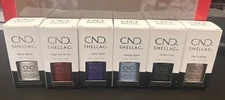 CND  Shellac Queen-Tessential Winter 24 Full Collection 6 pcs