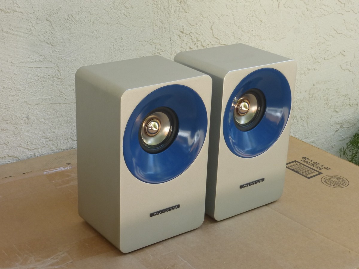 NuForce Icon S-1 Waveguide Full Range Speakers + NuForce W-1