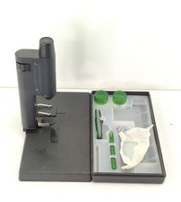 Vintage Soviet Microscope For Kids X60 Naturalist  Made In Russia Ussr Rare Find