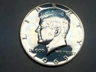 1969-S 40% silver gem PROOF Kennedy half dollar. Exact coin shown. #11