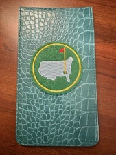 Golf Yardage Book Cover - Masters Green