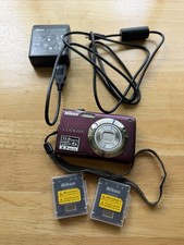 Nikon COOLPIX S3000 12.0MP Digital Compact Camera   Plum / Deep Metallic Purple