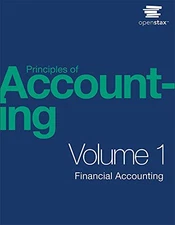 Principles of Accounting, Volume 1: Financial Accounting by OpenStax (hardco...
