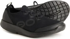 OOFOS Men's OOmg Sport LS Low Shoe - Recovery Black Sneaker Shoes Size 10.5 New