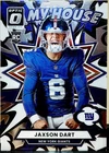 Jaxson Dart #2 My House 2025 Panini Donruss Optic ROOKIE BLUE COLOR MATCH 🧿