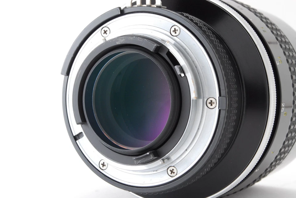 [Excelente COMO NUEVO] Lente teleobjetivo Nikon Ai Nikkor 135 mm f/2 MF de JAPÓN Foto 3 de 4