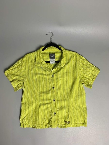 Women Jack Wolfskin Shirt Gold 38 / M / 46
