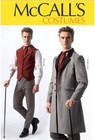 New ListingMcCall's M7003 Men's Victorian Suit Costume Coat Vest Pants Pattern Size 34-52