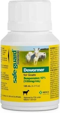 Merck Safe-Guard Goat Dewormer, 125mL fenbendazole   US 1 Pack EXP 1/2027