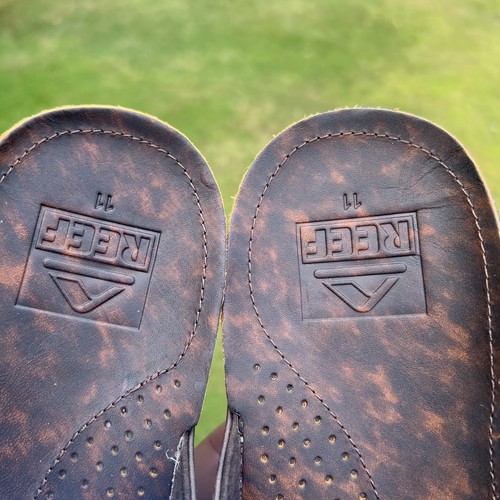 J-Bay III Men's Full Grain Leather Flip Flop Sandals Size 11 Waterproof NWT - Picture 17 of 18