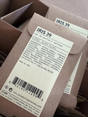 15x LE LABO Iris 39 Eau de Parfum Sample 0.75ml/0.025oz Pack Of 15