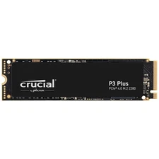 Crucial P3 Plus 1TB PCIe Gen4 3D NAND NVMe M.2 SSD, up to 5000MB/s - CT1000P3...