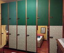 Armadio Vintage MIM anni '50 – 11 Ante – Design Italiano Originale