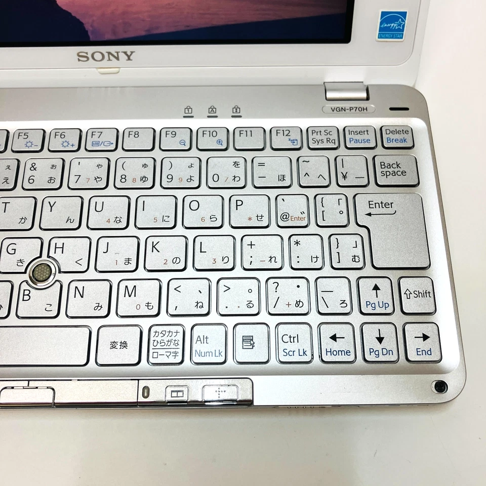 SONY VAIO Type P VGN-P70H 8" Ultra Wide Atom Z520 1.33GHz 2GB 64GB SSD Win10 Pro - Image 4 of 4