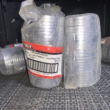 QTY 175! BULK LOT- ESCUTCHEON Low pattern - iron pipe Size 3/4”