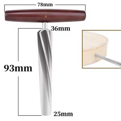 High Quality Double Bass End Pin reamer Quality Luthier reamer Big Diameter