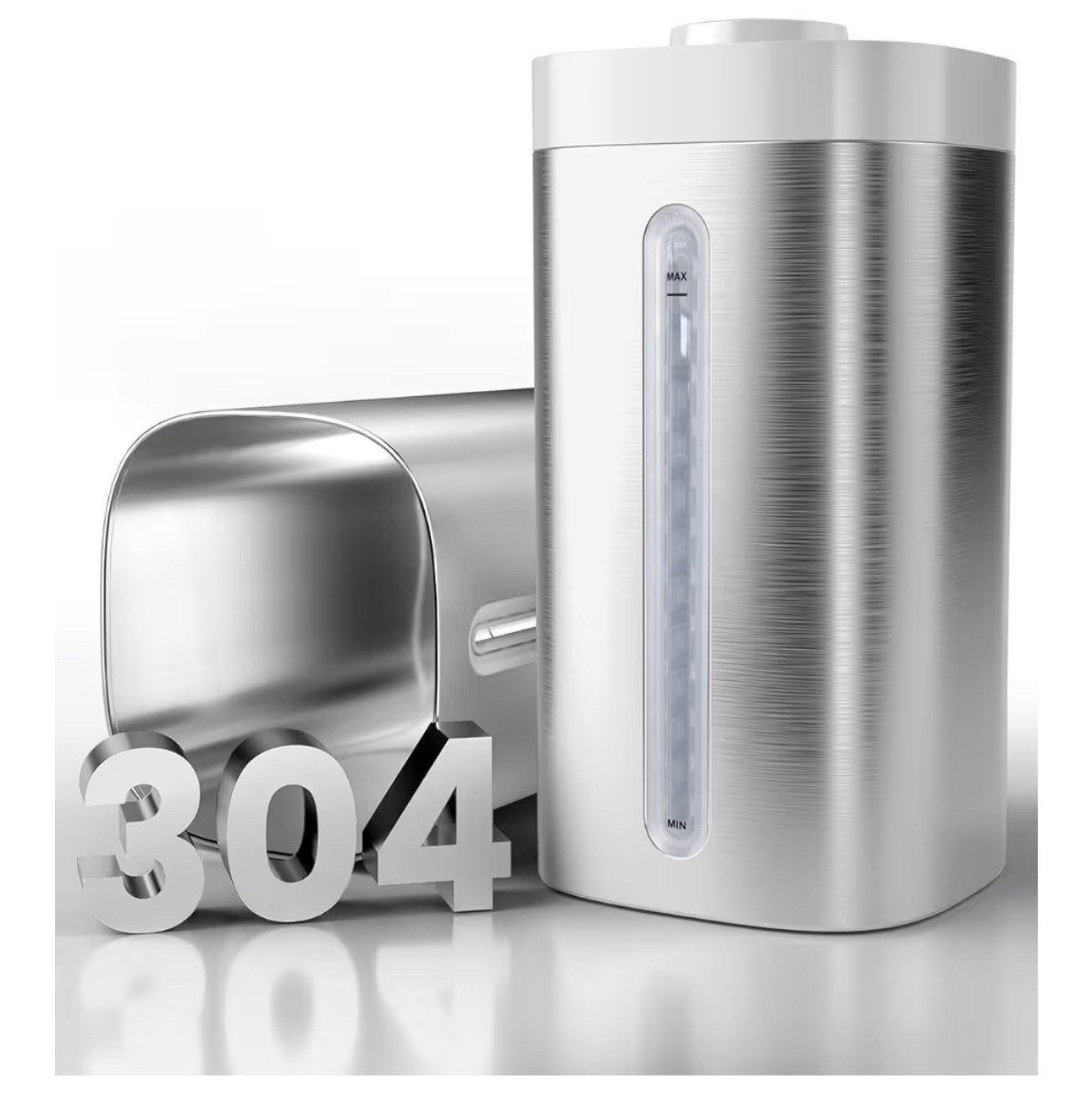 Stainless Steel Humidifier, Easy to Clean, Dishwasher Safe