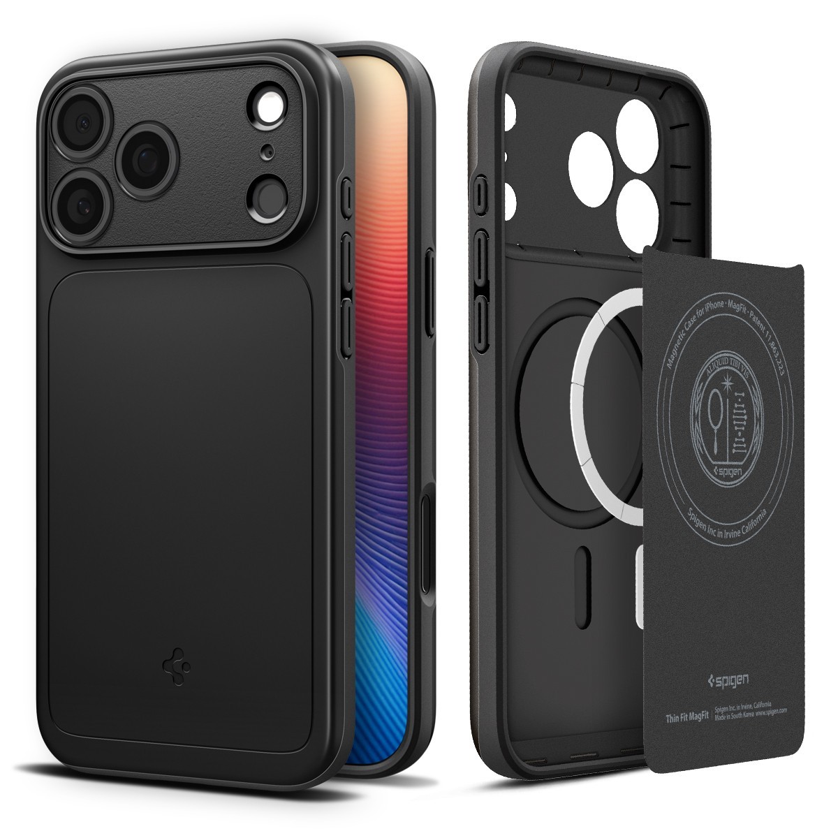 For iPhone 17 Pro Max &sol; Pro &vert; Spigen Thin Fit MagFit Phone Case