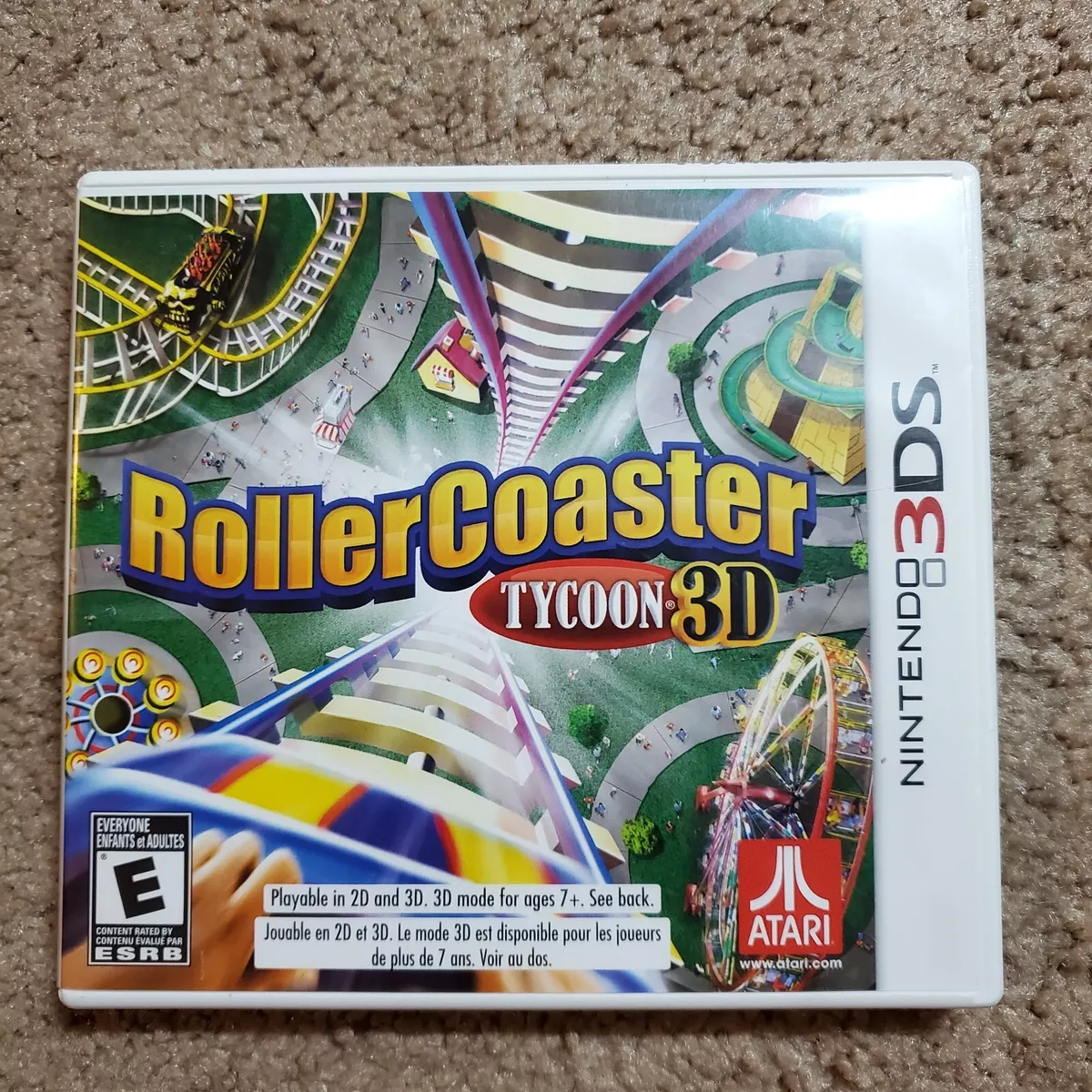 RollerCoaster Tycoon 3D - Nintendo 3DS, Nintendo 3DS