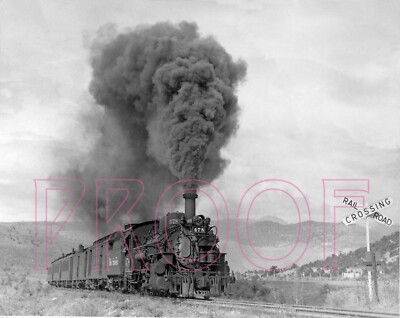 Denver & Rio Grande Western (D&RGW) Engine 478 ''San Juan Express'' - 8x10 Photo