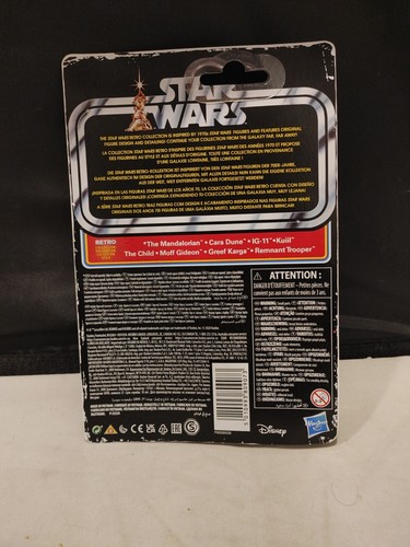 Star Wars Retro Collection The Mandalorian Figure New box dmg - Picture 6 of 10