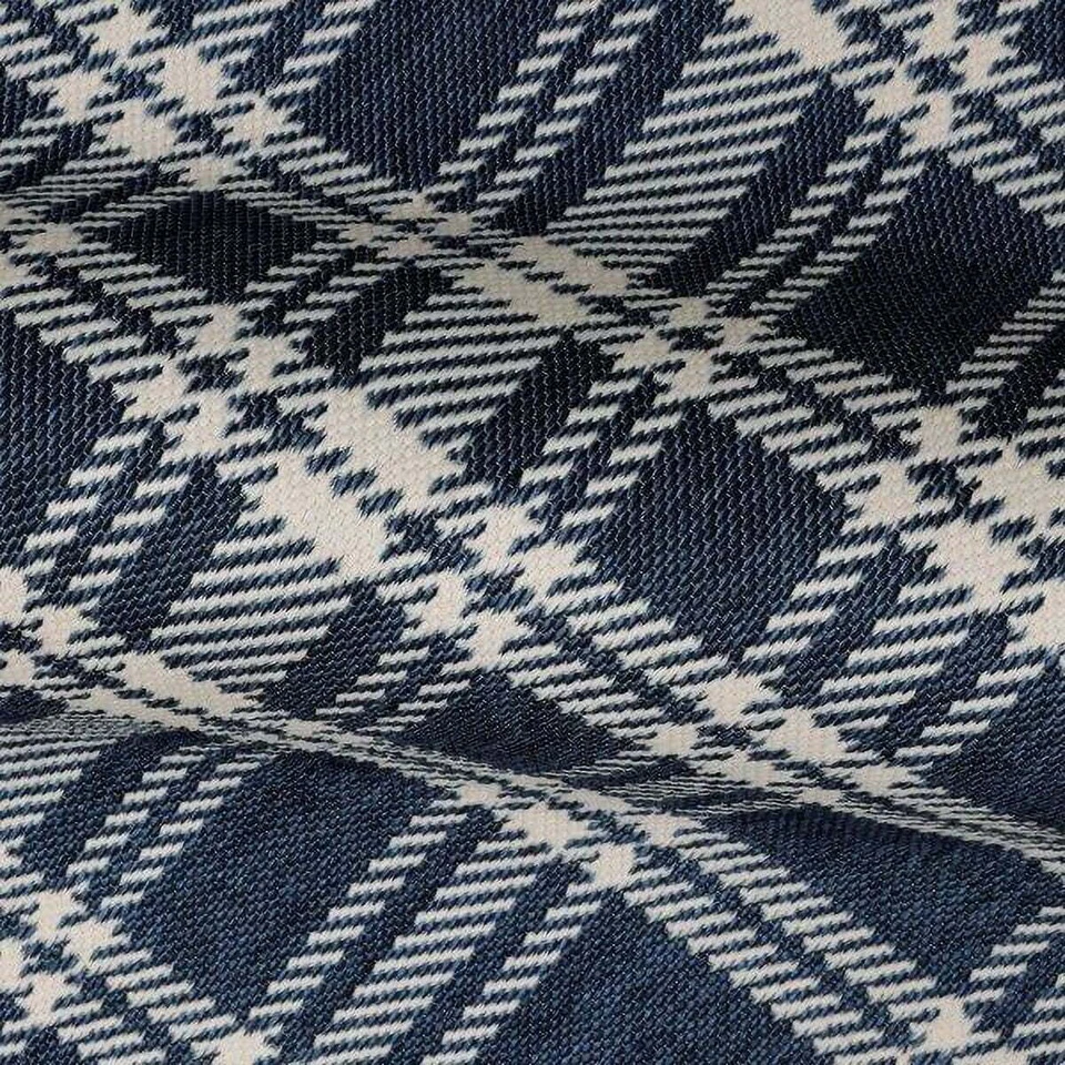 Двусторонний ковер в клетку и полоски Better Homes & Gardens для помещений/улицы 2 фута x 3 фута - Изображение 4 из 4