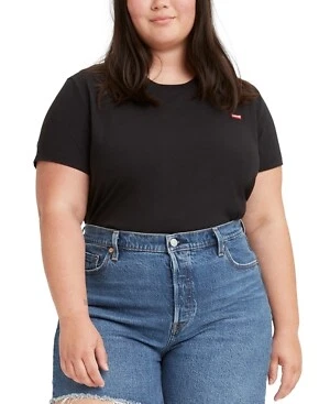 Womens black hotsell levi t shirt