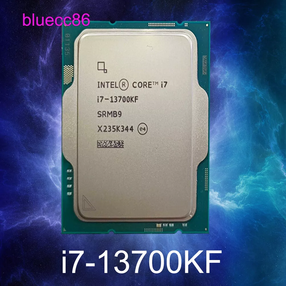 CPU-Intel-Core i7-13700KF 8P+8E Core/24 Threads 3.4 GHz (5.4 GHz