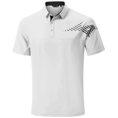 MIZUNO LASER RB MENS GOLF POLO SHIRT / ALL COLOURS & SIZES / 2025 MODEL - Picture 4 of 7