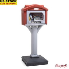 Indoor Outdoor Little Sharing Library Box Easy Assembly Durable Design Dig Free