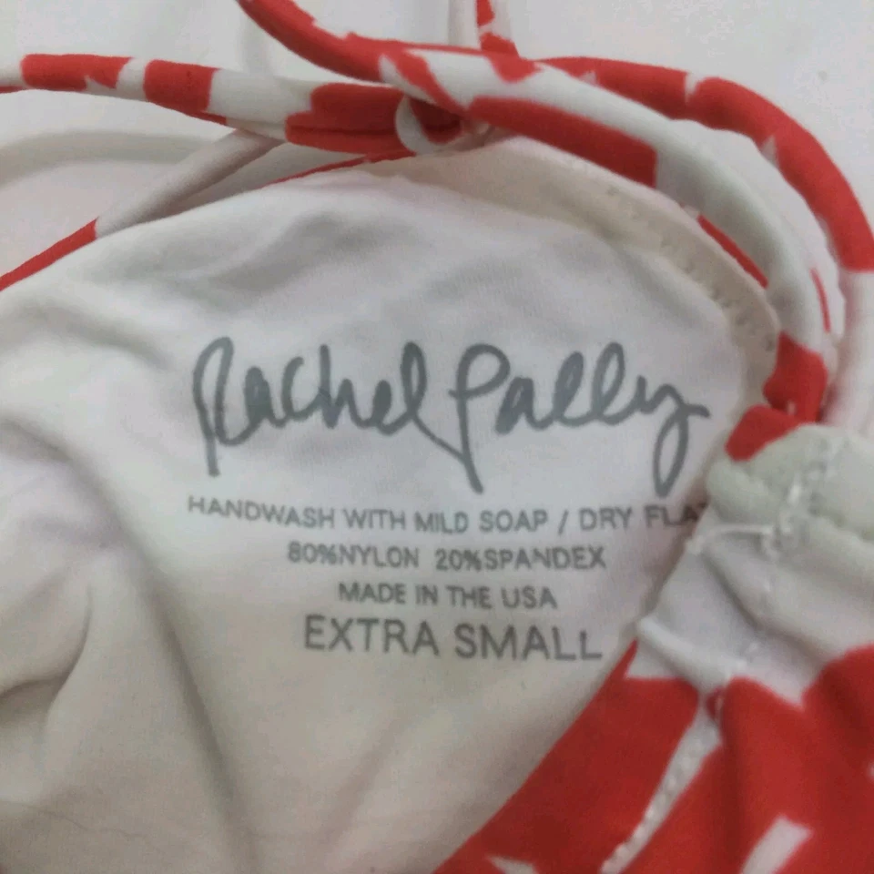Rachel Pally Womens Vanuatu Malibu Bikini Top Apricot Bonsai Orange Size XS NWT — 第 4/4 张图片