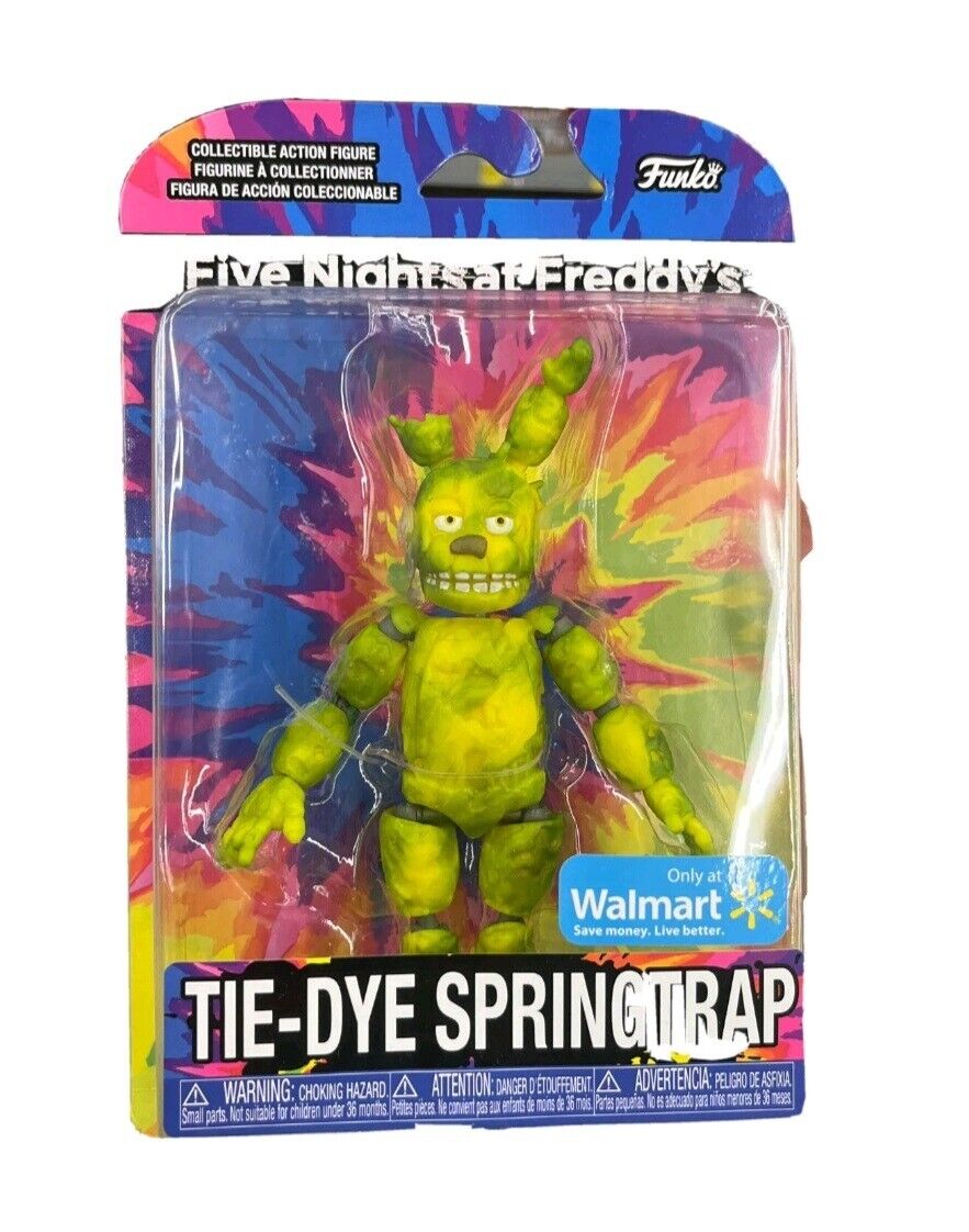  Funko Five Nights at Freddy's - Springtrap Tie Dye US Exclusive  Action Figure Green : Toys & Games