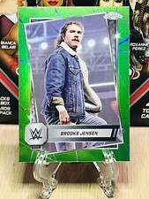 2025 Topps Chrome WWE Brooks Jensen Green Refractor /99 #169 🔥