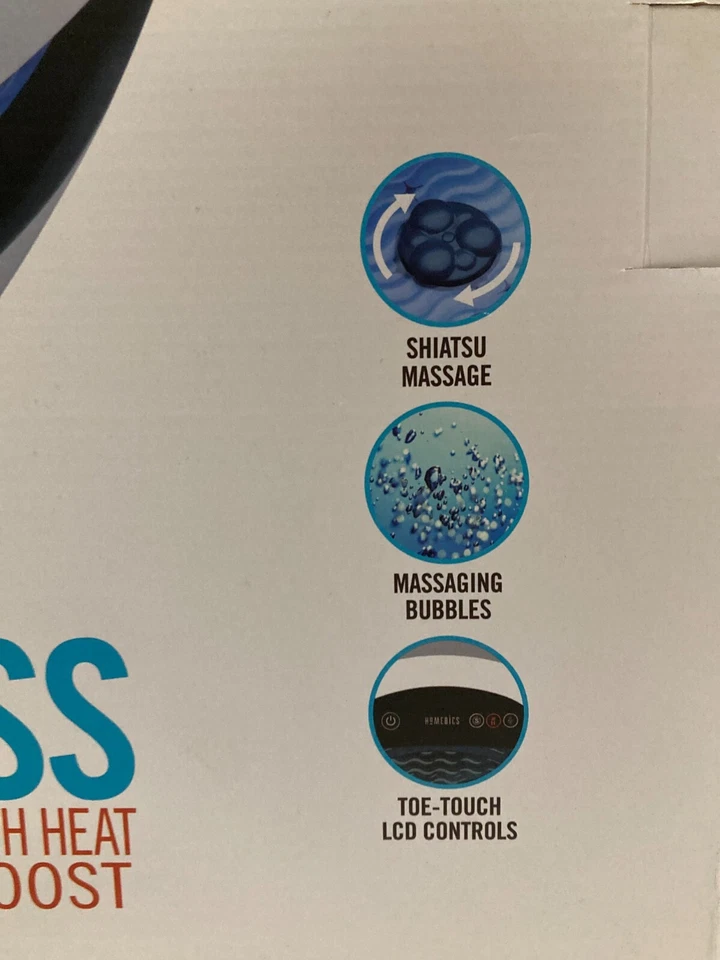 HoMedics Foot Spa 指压幸福足浴,热促进按摩器,深跪 — 第 3/4 张图片