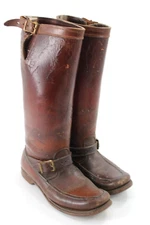 VTG USA made GOKEY Snake Proof Boots Botte Sauvage 18" Gro-Cord HUNTING 8.5