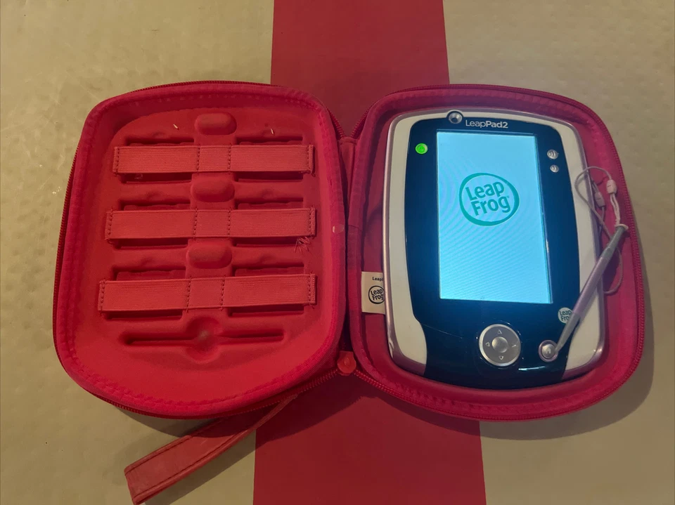 LeapFrog Purple/White LeapPad 2 System Tablet Tested/Reset | Hello Kitty Case - Image 4 of 4