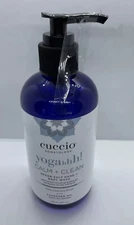 NEW Cuccio Somatology Yogahhh Calm + Clean Epsom Salt Hand & Body Wash 8oz AUTHN