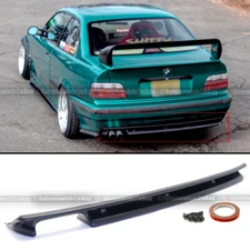 Fits 91-99 BMW E36 3-Series OE M3 (Style) PU Rear Bumper Diffuser Lip Body Kit