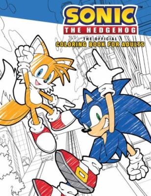 Sonic the Hedgehog: The Official Adult Coloring Book (paperback)