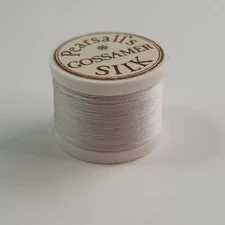 PEARSALL'S Gossamer Silk Gray Thread Fly Tying Material 45 Meter spools #4