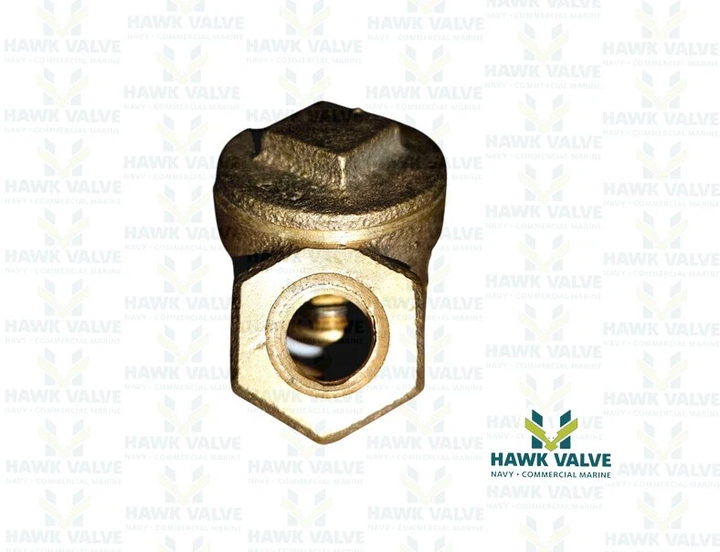 1/4" BRONZE CL 125  Y-PATTERN THREADED PTFE DISC CHECK VALVE NL74006 / T-413-Y - Image 4 of 4