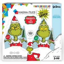CreateOn Magna-Tiles Limited Edition Grinch Magnetic Building Toys from Dr. Seus