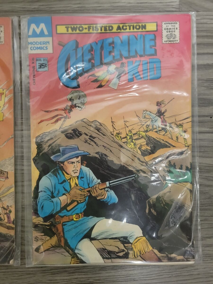 Cheyenne Kid #78 & 89 Bronze Age Charlton & Modern Comics Cheyenne Kid #78 & 89 Bronze Age Charlton & Modern Comics