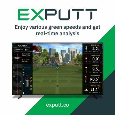 ExPutt EX500D The Putt Simulator with High Speed Camera