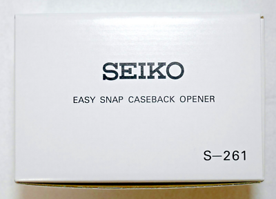 SEIKO Watch Easy Snap Caseback Opener Tool S-261 Official Merch | eBay