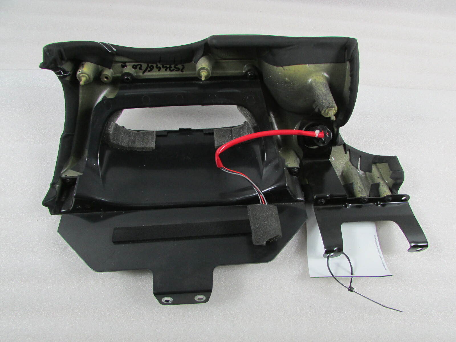 Ferrari 458 Italia, Center Lower Dash Panel, Black/White, Used, P/N 82584700