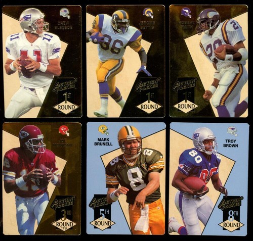 1993 Action Packed Complete Set 222 + Rushers, Moving Targets, Quarterback Club - Picture 4 of 12