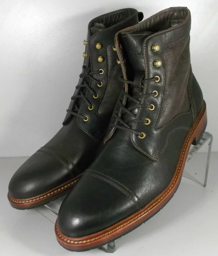 Trask lowell cap toe boot top